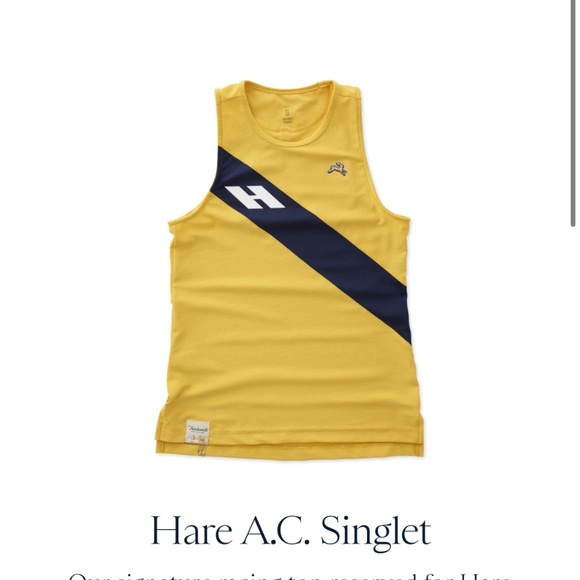 Tracksmith Member’s Exclusive Singlet - Hare AC - Medium - Picture 1 of 8